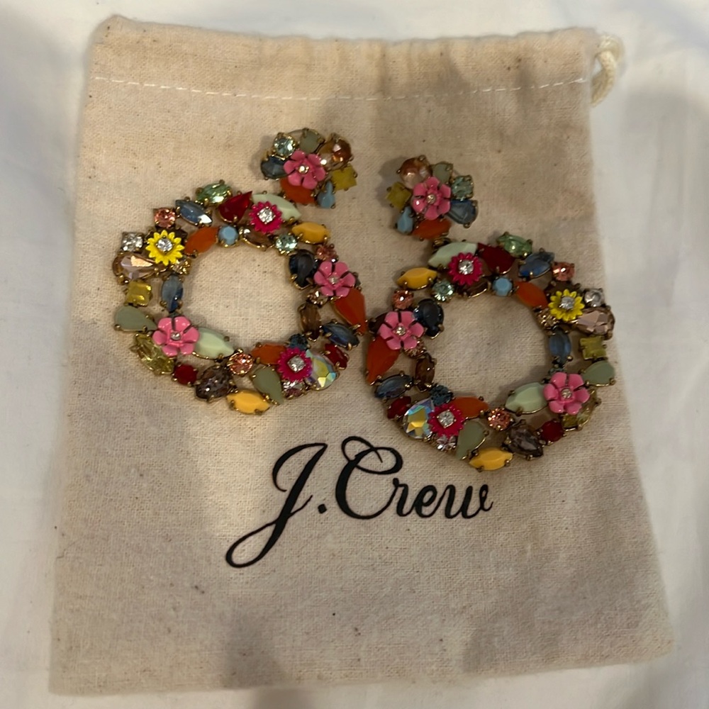 Jcrew statement  earrings